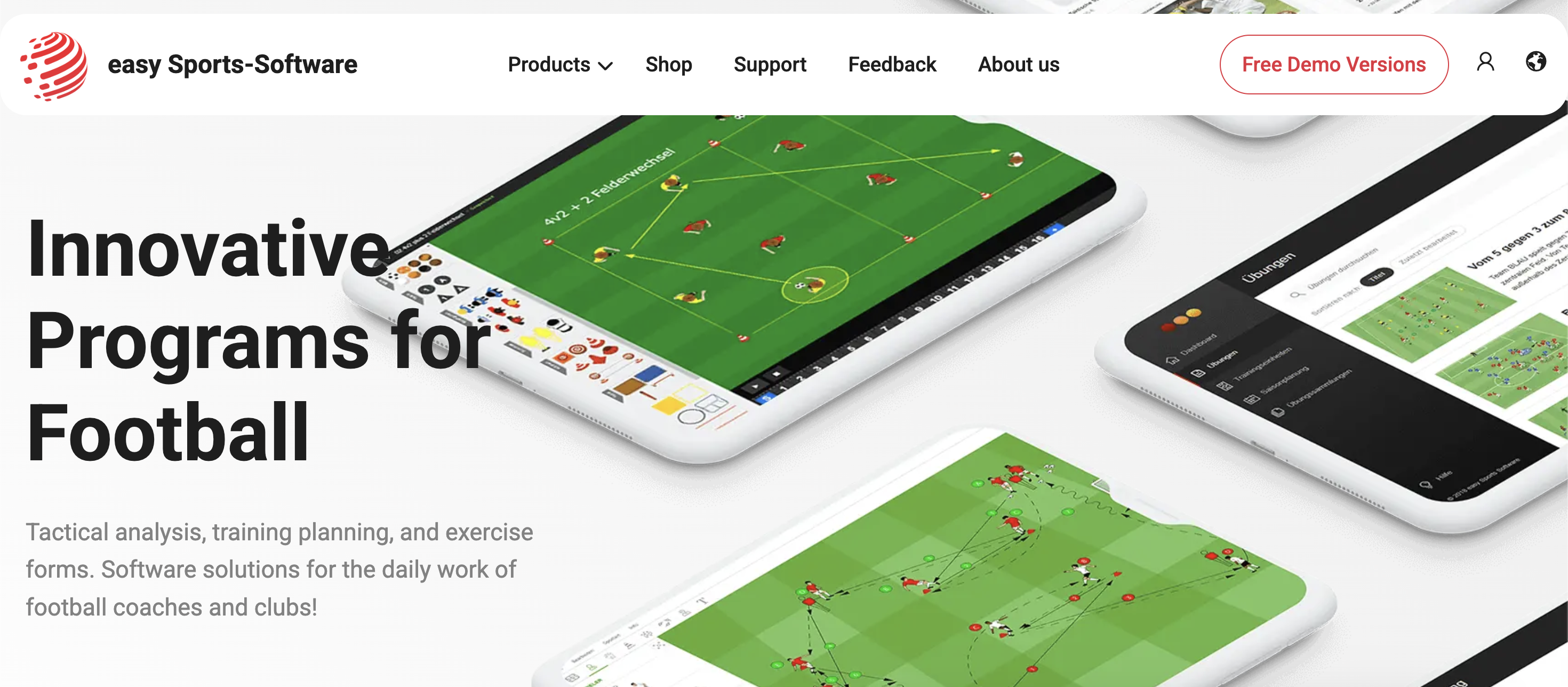 Easy Sports-Graphics tactical board on iPhone